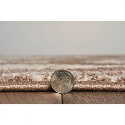 Lisbon DelMar Beige Ivory 2 ft. x 8 ft. Runner Rug by Linon Home Decor 10 Lisbon DelMar Beige Ivory 2 ft. x 8 ft. Runner Rug by Linon Home Decor -Linon Home Decor Sales beige ivory linon home decor area rugs thd03136 4f 1000