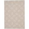 Washable Neutral Beige/Ivory 3 ft. x 5 ft. Abstract Rectangle Area Rug by Linon Home Decor -Linon Home Decor Sales beige ivory linon home decor area rugs thd03398 64 1000