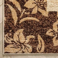 Barclay Vane Willow Damask Beige 7 ft. x 10 ft. Transitional Area Rug by Well Woven -Linon Home Decor Sales beige well woven area rugs 548226 66 1000