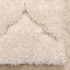 Logan Sandy Lattice Trellis Shag Beige 5 ft. x 7 ft. 3 in. 3D Textured Area Rug by Well Woven 14 Logan Sandy Lattice Trellis Shag Beige 5 ft. x 7 ft. 3 in. 3D Textured Area Rug by Well Woven -Linon Home Decor Sales beige well woven area rugs log 111 5 1f 1000