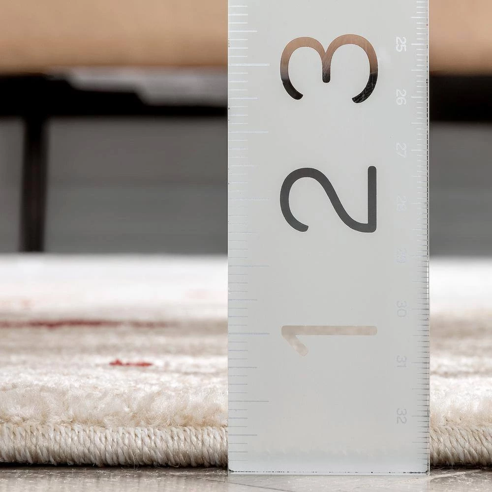 Malaga Huron Beige Bohemian Vintage Tribal 5 ft. 3 in. x 7 ft. 3 in. Area Rug by Well Woven 9 Malaga Huron Beige Bohemian Vintage Tribal 5 ft. 3 in. x 7 ft. 3 in. Area Rug by Well Woven - Image 7