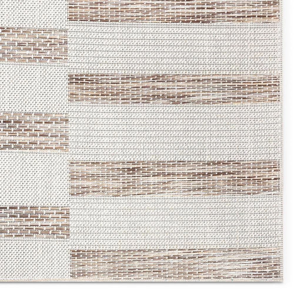 Portland Sisal Cesar Modern Geometric Beige 3 ft. 11 in. x 5 ft. 3 in. Flatweave Area Rug by Well Woven 6 Portland Sisal Cesar Modern Geometric Beige 3 ft. 11 in. x 5 ft. 3 in. Flatweave Area Rug by Well Woven - Image 4