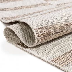 Portland Sisal Cesar Modern Geometric Beige 3 ft. 11 in. x 5 ft. 3 in. Flatweave Area Rug by Well Woven 11 Portland Sisal Cesar Modern Geometric Beige 3 ft. 11 in. x 5 ft. 3 in. Flatweave Area Rug by Well Woven -Linon Home Decor Sales beige well woven area rugs por 52 4 44 1000