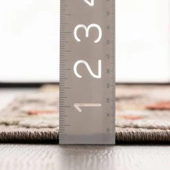 Dorado Neveh Modern Floral Beige Hight-Low Indoor/Outdoor 7 ft. 10 in. x 9 ft. 10 in. Area Rug by Well Woven -Linon Home Decor Sales beige well woven outdoor rugs do 102 7 76 1000