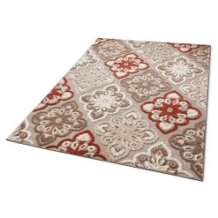 Dorado Devotion 7 ft. 10 in. x 9 ft. 10 in. Modern Panel Beige High-Low Indoor/Outdoor Area Rug by Well Woven -Linon Home Decor Sales beige well woven outdoor rugs do 72 7 44 1000