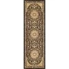 Timeless Aviva 2 ft. 3 in. x 7 ft. 3 in. Traditional Oriental French Country Black Runner Rug by Well Woven -Linon Home Decor Sales black well woven area rugs 36432 64 1000