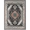 Indira Julita Black Vintage Bohemian Aztec Tribal 7 ft. 10 in. x 9 ft. 10 in. Textured Area Rug by Well Woven 2 Indira Julita Black Vintage Bohemian Aztec Tribal 7 ft. 10 in. x 9 ft. 10 in. Textured Area Rug by Well Woven -Linon Home Decor Sales black well woven area rugs ind 43 7 64 1000
