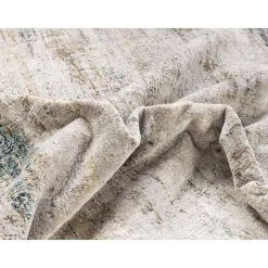 Urbano Luca Blue/Beige Vintage Antique Abstract Distressed 7 ft. 10 in. x 9 ft. 10 in. Area Rug by Well Woven -Linon Home Decor Sales blue beige well woven area rugs ur 74 7 1f 1000