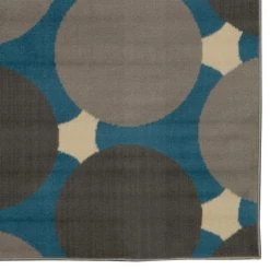 Kobe Jasper Blue and Grey 6 ft. 5 in. x 9 ft. 3 in. Area Rug by Linon Home Decor -Linon Home Decor Sales blue grey linon home decor area rugs thdr03995 c3 1000
