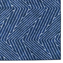 Washable Liam Blue/Ivory 3 ft. x 5 ft. Abstract Rectangle Area Rug by Linon Home Decor -Linon Home Decor Sales blue ivory linon home decor area rugs thd03406 c3 1000