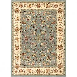 Miami Bijar Classic Traditional Oriental Blue 8 ft. x 10 ft. Area Rug by Well Woven