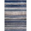 Amba Signature Stripes Blue 5 ft. x 7 ft. Modern Distressed Area Rug by Well Woven -Linon Home Decor Sales blue well woven area rugs am 74 5 64 1000