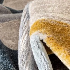 Mystic Maddox Modern Geometric Blue 3 ft. 11 in. x 5 ft. 3 in. Area Rug by Well Woven -Linon Home Decor Sales blue well woven area rugs mc 274 4 4f 1000