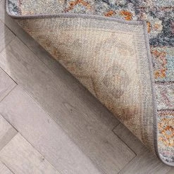 Rodeo Virden Blue Vintage Bohemian Eclectic Tribal Aztec 7 ft. 10 in. x 9 ft. 10 in. Area Rug by Well Woven -Linon Home Decor Sales blue well woven area rugs ro 94 7 44 1000