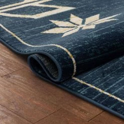 Tulsa Canton Southwestern Tribal Bohemian Blue 2 ft. 3 in. x 7 ft. 3 in. Runner Rug by Well Woven -Linon Home Decor Sales blue well woven area rugs tu 124 2 44 1000