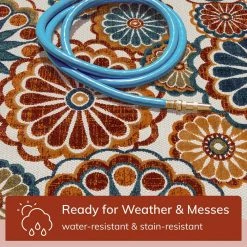 Dorado Seri Modern Geometric Blue 2 ft. 7 in. x 9 ft. 10 in. Runner Rug High-Low Indoor/Outdoor by Well Woven 12 Dorado Seri Modern Geometric Blue 2 ft. 7 in. x 9 ft. 10 in. Runner Rug High-Low Indoor/Outdoor by Well Woven -Linon Home Decor Sales blue well woven outdoor rugs do 414 2l c3 1000