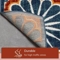 Dorado Seri Modern Geometric Blue 2 ft. 7 in. x 9 ft. 10 in. Runner Rug High-Low Indoor/Outdoor by Well Woven 16 Dorado Seri Modern Geometric Blue 2 ft. 7 in. x 9 ft. 10 in. Runner Rug High-Low Indoor/Outdoor by Well Woven -Linon Home Decor Sales blue well woven outdoor rugs do 414 2l fa 1000