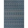 Medusa Nord Blue Moroccan Tribal 7 ft. 10 in. x 9 ft. 10 in. Indoor/Outdoor Area Rug by Well Woven -Linon Home Decor Sales blue well woven outdoor rugs med 54 7 64 1000