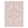 Loop-De-Loop Mara Blush 7 ft. 10 in. x 10 ft. 6 in. Medallion Botanical Area Rug by Well Woven -Linon Home Decor Sales blush well woven area rugs ldl 239 7 64 1000