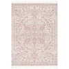 Loop-De-Loop Valentina Blush 7 ft. 10 in. x 10 ft. 6 in. Oriental Medallion Area Rug by Well Woven -Linon Home Decor Sales blush well woven area rugs ldl 249 7 64 1000
