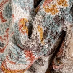 Mystic Gwendolyn Modern Bohemian Vintage Medallion Blush 3 ft. 11 in. x 5 ft. 3 in. Area Rug by Well Woven -Linon Home Decor Sales blush well woven area rugs mc 199 4 4f 1000