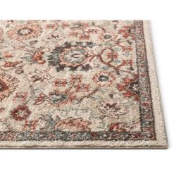 Mystic Harper Modern Bohemian Vintage Floral Blush 5 ft. 3 in. x 7 ft. 3 in. Area Rug by Well Woven -Linon Home Decor Sales blush well woven area rugs mc 209 5 4f 1000