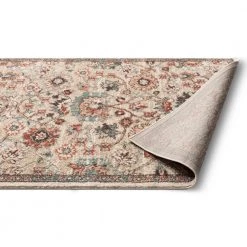 Mystic Harper Modern Bohemian Vintage Floral Blush 5 ft. 3 in. x 7 ft. 3 in. Area Rug by Well Woven -Linon Home Decor Sales blush well woven area rugs mc 209 5 fa 1000
