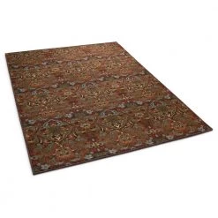 Kings Court Florence Brown 3 ft. x 5 ft. Traditional Rustic Area Rug by Well Woven -Linon Home Decor Sales brown well woven area rugs kc 108 4 44 1000