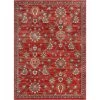 Tulsa Arya Traditional Vintage Oriental Crimson/ Red 3 ft. 11 in. x 5 ft. 3 in. Area Rug by Well Woven -Linon Home Decor Sales crimson red well woven area rugs tu 70 4 64 1000