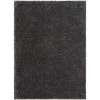 Juni Halden Solid Dark Grey 5 ft. 3 in. x 7 ft. 3 in. Nordic Thick Area Rug by Well Woven