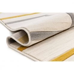 Good Vibes Fiona Gold Modern Geometric Lines 5 ft. 3 in. x 7 ft. 3 in. Area Rug by Well Woven 16 Good Vibes Fiona Gold Modern Geometric Lines 5 ft. 3 in. x 7 ft. 3 in. Area Rug by Well Woven -Linon Home Decor Sales gold well woven area rugs gv 91 5 1f 1000