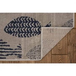 Lisbon DelMar Grey Blue 8 ft. x 10 ft. Area Rug by Linon Home Decor -Linon Home Decor Sales gray blue linon home decor area rugs thd03134 c3 1000