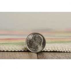 Tempte Grey and Green 7 ft. W x 9 ft. L Washable Polyester Indoor/Outdoor Area Rug by Linon Home Decor -Linon Home Decor Sales gray green linon home decor outdoor rugs thdr04034 4f 1000