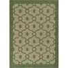 Medusa Sol Green Lattice Trellis 5 ft. 3 in. x 7 ft. 3 in. Indoor/Outdoor Area Rug by Well Woven -Linon Home Decor Sales green well woven outdoor rugs med 105 5 64 1000