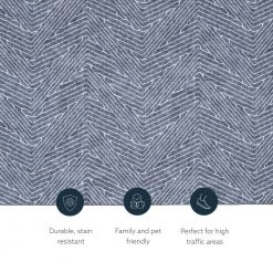 Washable Liam Grey/Ivory 2 ft. x 8 ft. by Linon Home Decor -Linon Home Decor Sales grey ivory linon home decor area rugs thdr03922 4f 1000