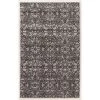 Callista iForum Gray and Black 4 ft. 4 in. x 7 ft. 3 Area Rug by Linon Home Decor -Linon Home Decor Sales grey linon home decor area rugs thd01185 64 1000