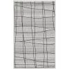 Callista Mod Plaid Gray 4 ft. 4 in. x 7 ft. 4 Area Rug by Linon Home Decor -Linon Home Decor Sales grey linon home decor area rugs thd01189 64 1000