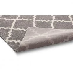 Sydney Lulu's Lattice Moroccan Trellis Grey 3 ft. x 10 ft. Runner Rug by Well Woven 10 Sydney Lulu's Lattice Moroccan Trellis Grey 3 ft. x 10 ft. Runner Rug by Well Woven -Linon Home Decor Sales grey well woven area rugs 21072l 1f 1000