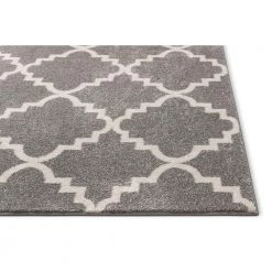 Sydney Lulu's Lattice Moroccan Trellis Grey 3 ft. x 10 ft. Runner Rug by Well Woven 9 Sydney Lulu's Lattice Moroccan Trellis Grey 3 ft. x 10 ft. Runner Rug by Well Woven -Linon Home Decor Sales grey well woven area rugs 21072l 4f 1000