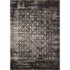 Sydney Vintage Manchester Distressed Modern Medallion 9 ft. 3 in. x 12 ft. 6 in. Grey Area Rug by Well Woven