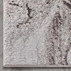 Fairmont Ralph Retro Geometric Waves Grey 5 ft. 3 in. x 7 ft. 3 in. Glam Area Rug by Well Woven 13 Fairmont Ralph Retro Geometric Waves Grey 5 ft. 3 in. x 7 ft. 3 in. Glam Area Rug by Well Woven -Linon Home Decor Sales grey well woven area rugs frm 167 5 4f 1000