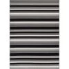 Kings Court Uni Stripes Grey 3 ft. x 5 ft. Modern Geometric Area Rug by Well Woven 1 Kings Court Uni Stripes Grey 3 ft. x 5 ft. Modern Geometric Area Rug by Well Woven -Linon Home Decor Sales grey well woven area rugs kc 137 4 64 1000