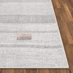 Lotus Argonne Grey Vintage Southwestern Diamond Pattern 5 ft. 3 in. x 7 ft. 3 in. Machine Washable Area Rug by Well Woven -Linon Home Decor Sales grey well woven area rugs lot 232 5 40 1000