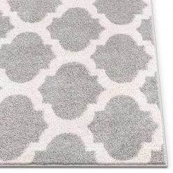 Mystic Zoe Grey 5 ft. x 7 ft. Modern Trellis Area Rug by Well Woven 11 Mystic Zoe Grey 5 ft. x 7 ft. Modern Trellis Area Rug by Well Woven -Linon Home Decor Sales grey well woven area rugs mc 58 5 4f 1000