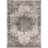 New Age Sultana Grey 5 ft. x 7 ft. Traditional Medallion Vintage Distressed Area Rug by Well Woven