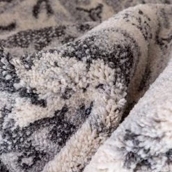 Topkapi Monza Vintage Medallion Oriental Grey 2 ft. 3 in. x 7 ft. 3 in. Runner Rug Distressed by Well Woven -Linon Home Decor Sales grey well woven area rugs top 37 2 4f 1000