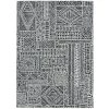Cohen Washable Ivory/Black 5 ft. x 7 ft. Abstract Area Rug by Linon Home Decor -Linon Home Decor Sales ivory black 5x7 linon home decor area rugs thd03387 64 1000