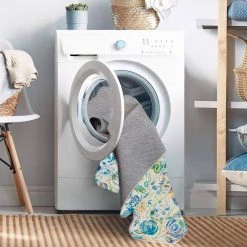 Washable Emily Ivory/Blue 2 ft. x 8 ft. Abstract Runner Rug by Linon Home Decor -Linon Home Decor Sales ivory blue linon home decor area rugs thd03309 1f 1000