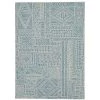 Cohen 5x7 Washable Ivory/Blue Rectangle Abstract Polyester Area Rug by Linon Home Decor 1 Cohen 5x7 Washable Ivory/Blue Rectangle Abstract Polyester Area Rug by Linon Home Decor -Linon Home Decor Sales ivory blue linon home decor area rugs thd03395 64 1000