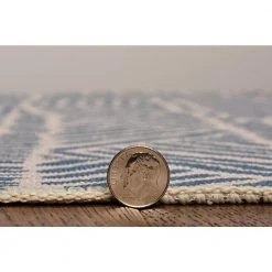 Cohen 5x7 Washable Ivory/Blue Rectangle Abstract Polyester Area Rug by Linon Home Decor 12 Cohen 5x7 Washable Ivory/Blue Rectangle Abstract Polyester Area Rug by Linon Home Decor -Linon Home Decor Sales ivory blue linon home decor area rugs thd03395 c3 1000